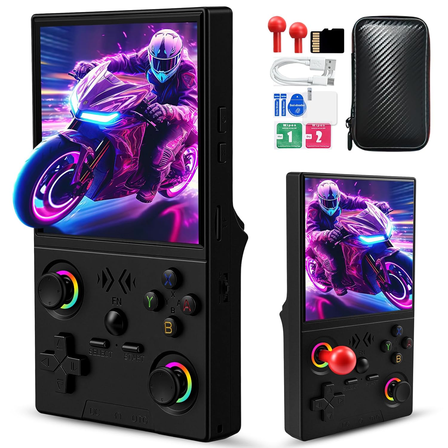 Gaming Console Retro Handheld - FLLBW XF40V Retro Handheld Game Console