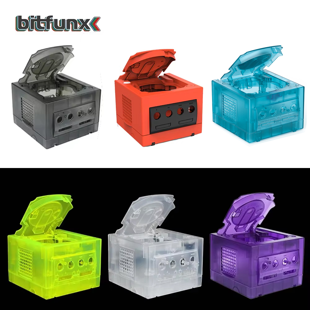 Gaming Console Box - BitFunx NGC Transparent Box Replacement Case