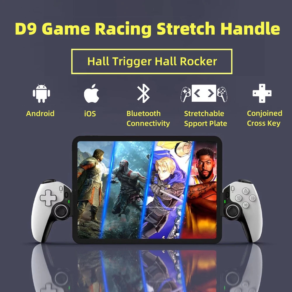 Gaming Console Ipad - D9 Tablet Controller Wireless Handle For