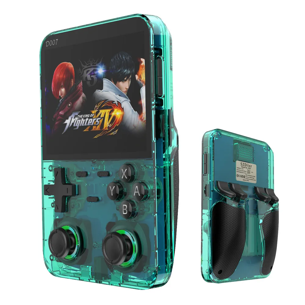 Gaming Console Retro Handheld - D007 Portable Video Game Consoles 3.5