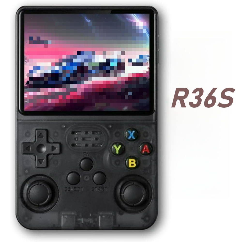Gaming Console Retro Handheld - R36S Retro Games Console 3.5-Inch IPS
