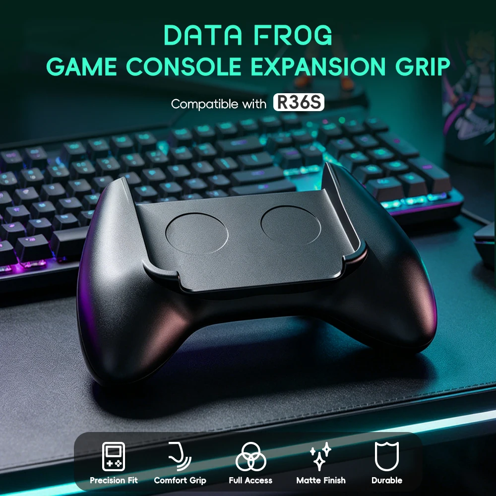 Gaming Console Retro Handheld - Data Frog R36S Game Grip Ergonomic