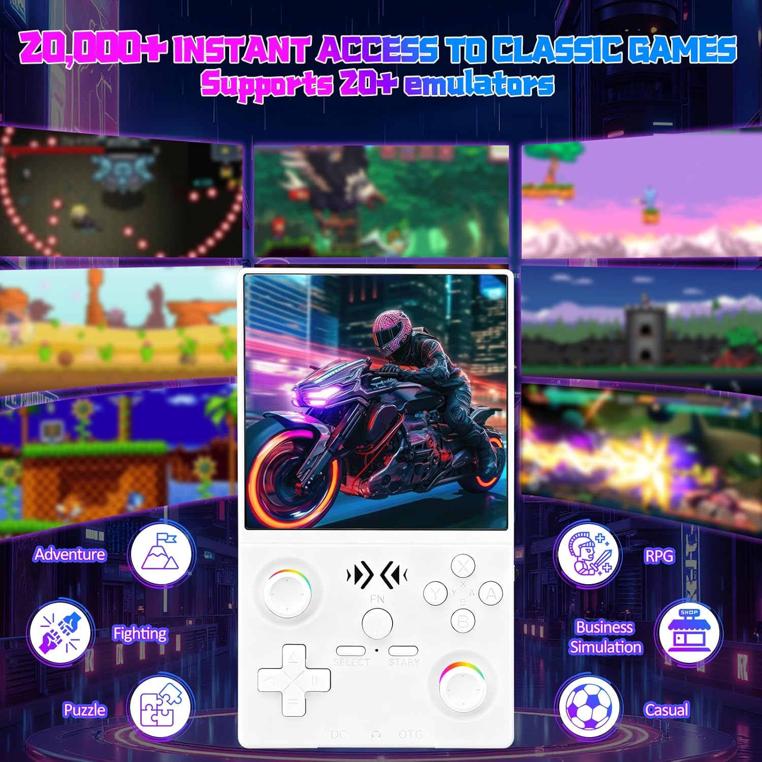 FLLBW XF40V Retro Handheld Gam - Gaming Console Retro Handheld review and price
