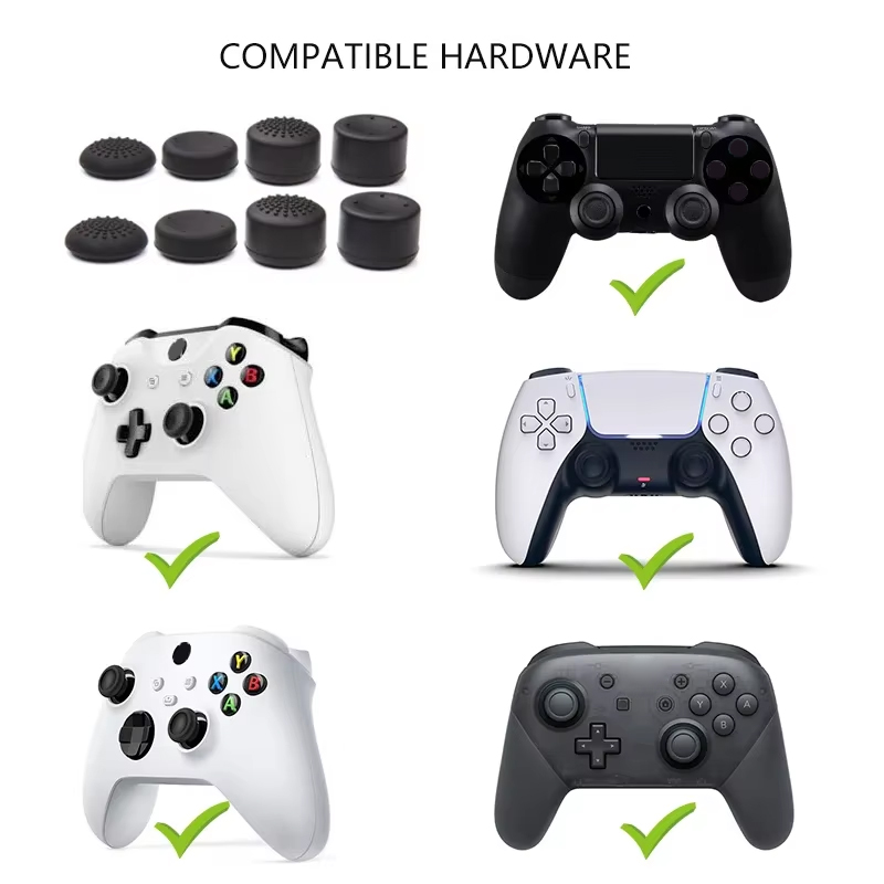 8pcs Controller Silicone Analo - Gaming Console Gp Pro review and price
