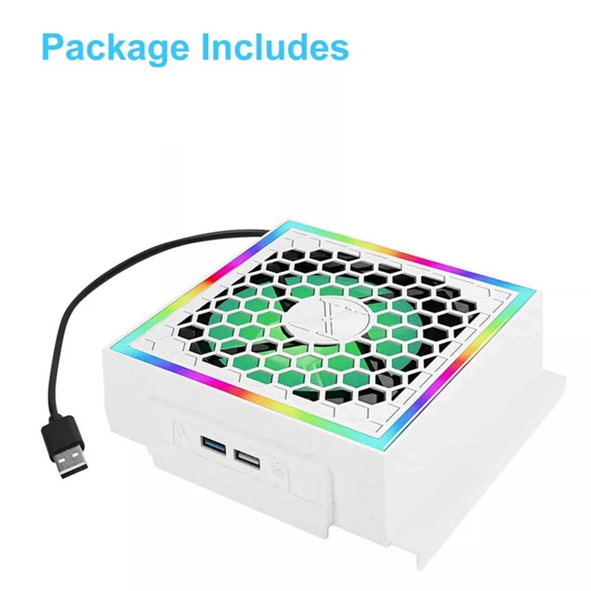 [ABJZ] LED Cooling Fan Atmosph - Gaming Console Xbox Series S review and price