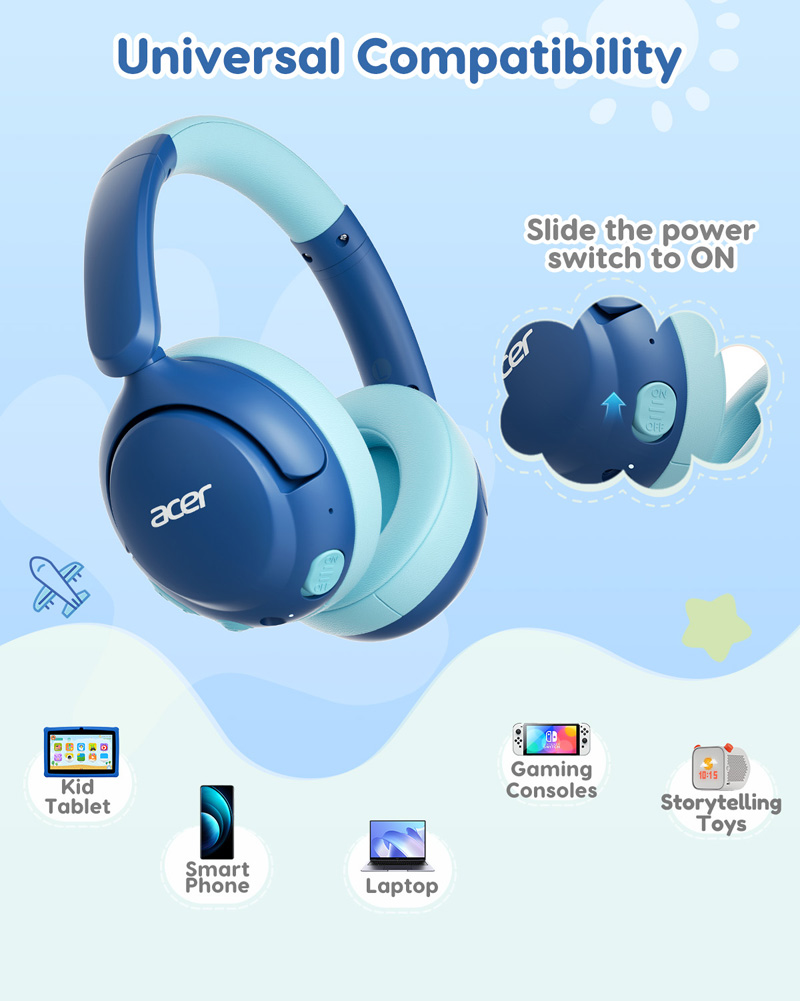 Acer OHR725 Kids Bluetooth 5.4 - Gaming Console Ipad review and price