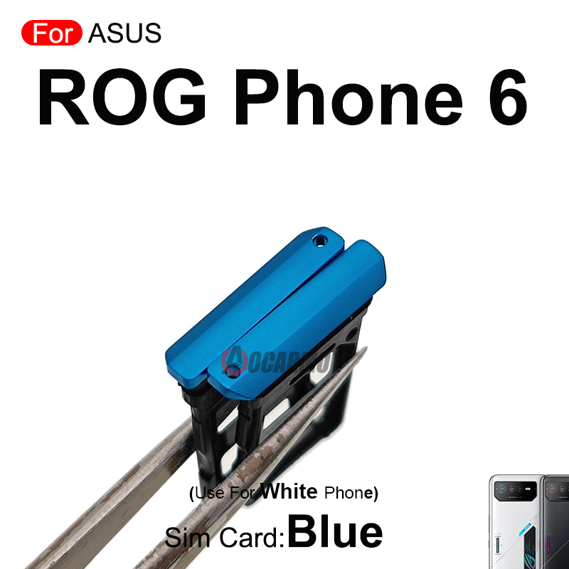 Blue Red Sim Tray For ASUS ROG - Gaming Console Rog review and price
