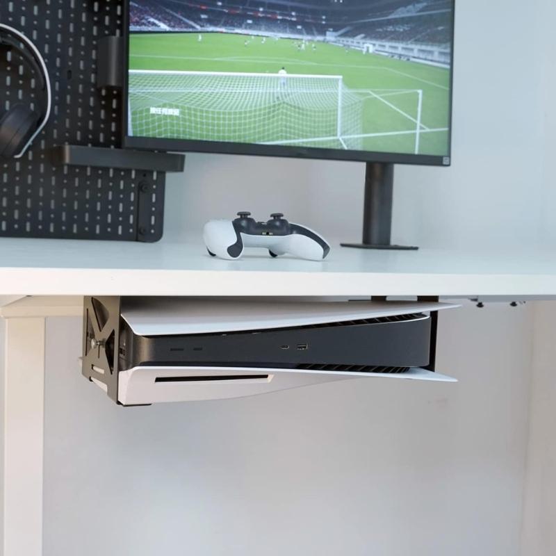 Metal Under Desk Game Console  - Gaming Console Stand review and price