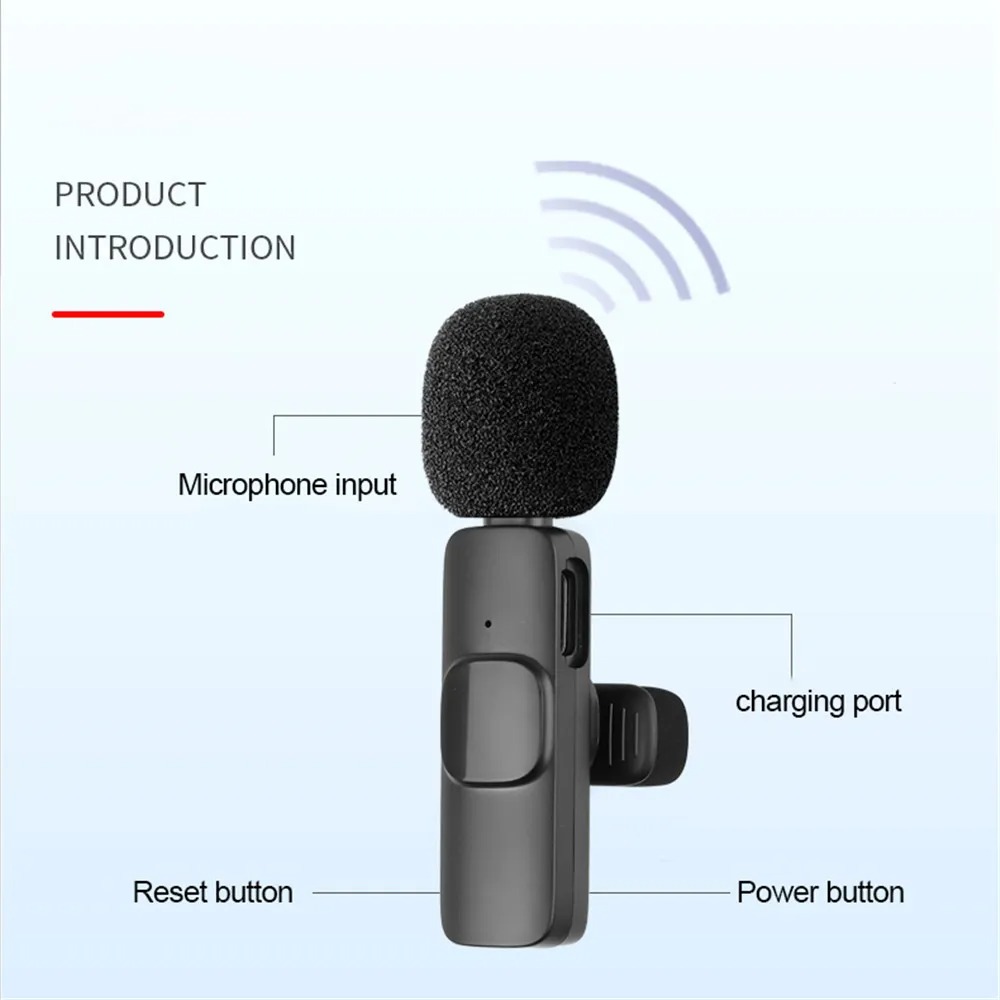 2.4G Wireless Lavalier Microph - Gaming Console Ipad review and price