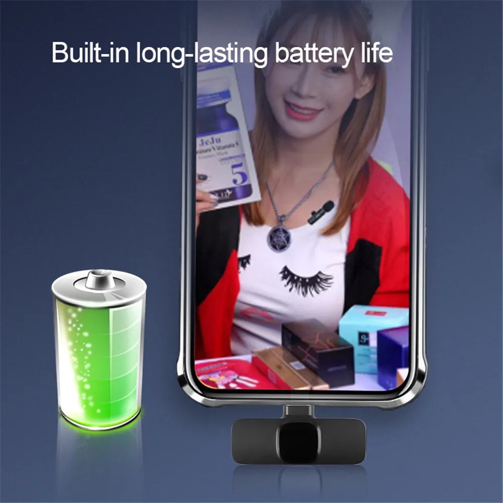2.4G Wireless Lavalier Microph - Gaming Console Ipad review and price