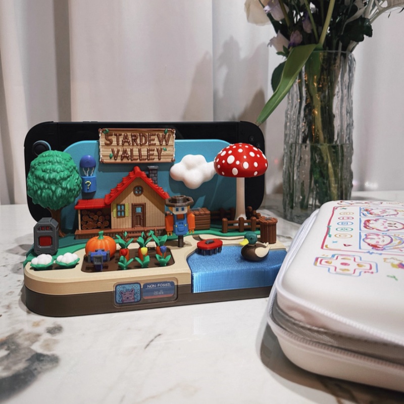 Switch Dock Stardew Valley Far - Gaming Console Stand review and price