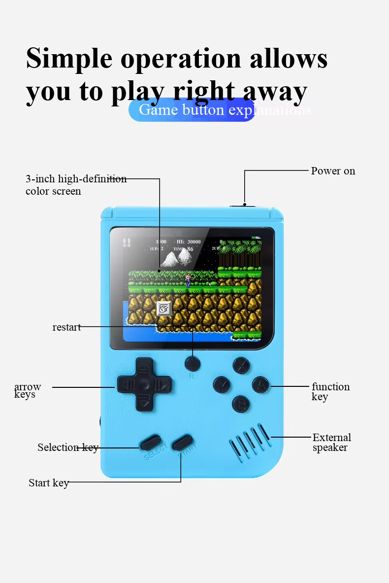 400 In 1 MINI Games Handheld G - Gaming Console Retro Handheld review and price