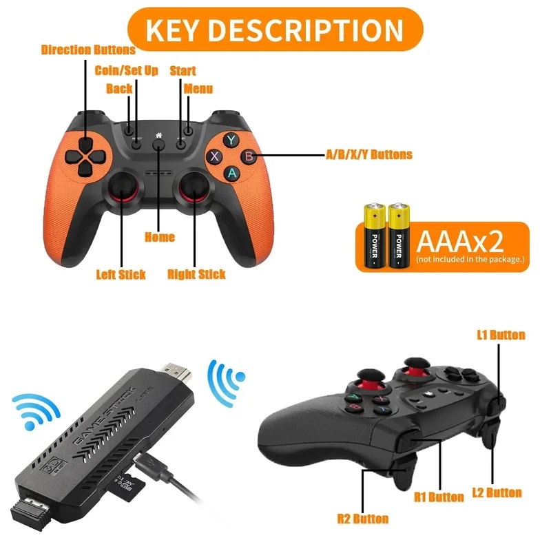 X2 Ultra Pro Retro Game Stick  - Gaming Console Retro Handheld review and price