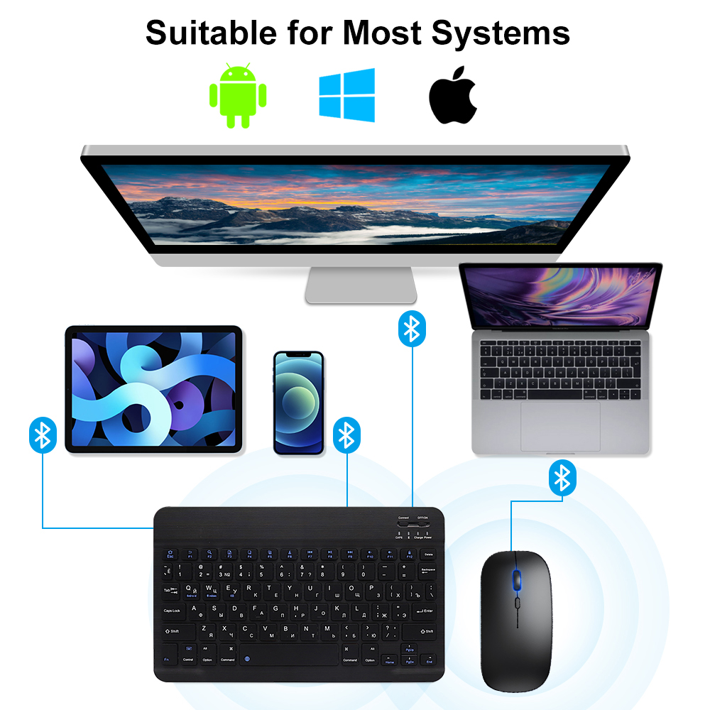 Bluetooth Keyboard and Mouse F - Gaming Console Ipad review and price