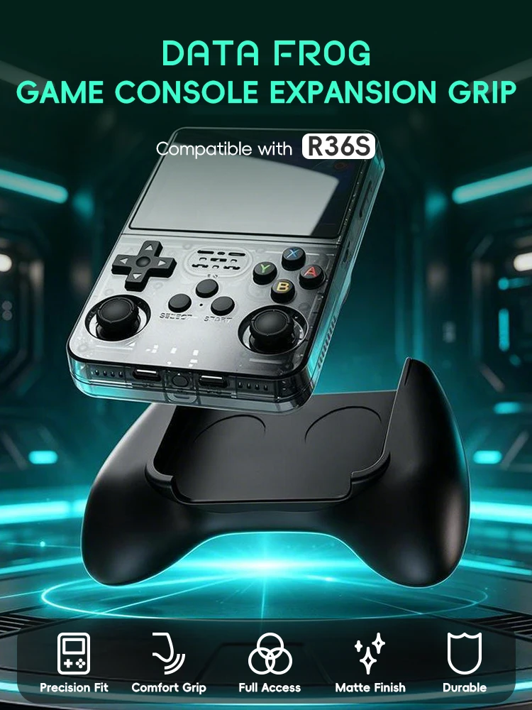 Data Frog R36S Game Grip Ergon - Gaming Console Retro Handheld review and price