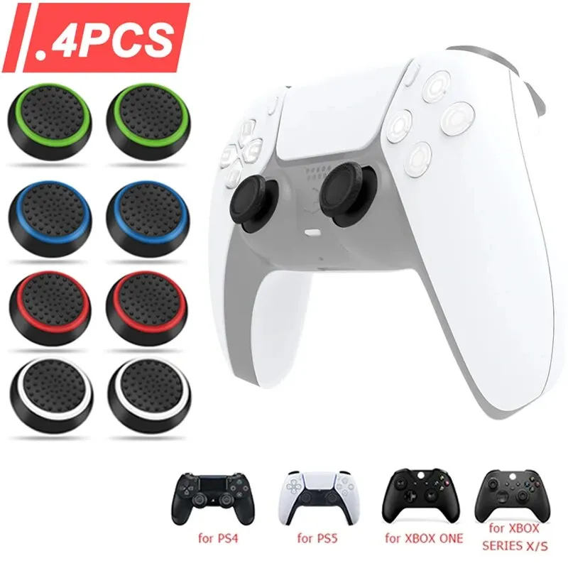 4PCS Silicone Analog ThumbStic - Gaming Console Pc review and price