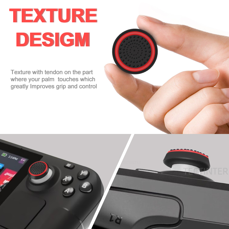 4PCS Silicone Analog ThumbStic - Gaming Console Pc review and price